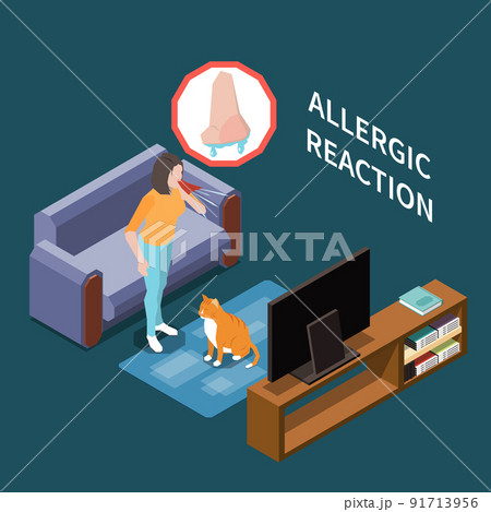 Allergy Isometric Composition Allergy Isometric Composition 91713956