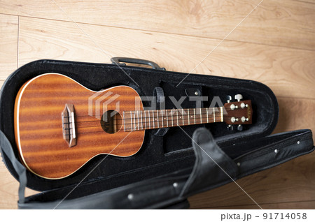 コンサートウクレレとセミハードケース コンサートウクレレとセミハードケース 91714058