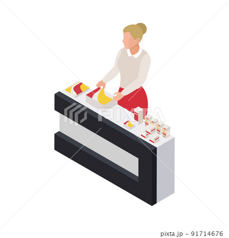 Isometric Exhibition Stand 91714676