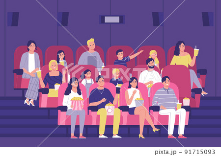 Cinema Hall Flat 91715093