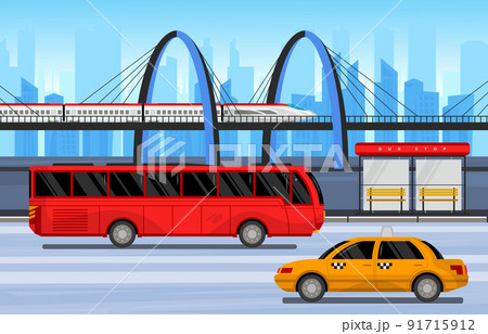 Public Transport Composition 91715912