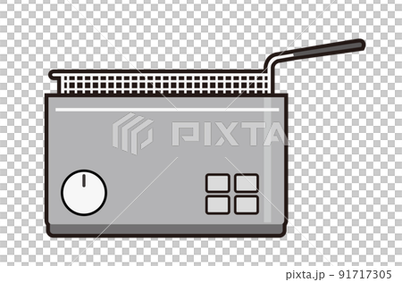 Illustration of a home fryer 91717305