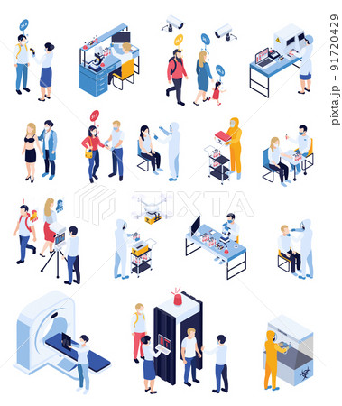 Medical Testing Isometric Set Medical Testing Isometric Set 91720429