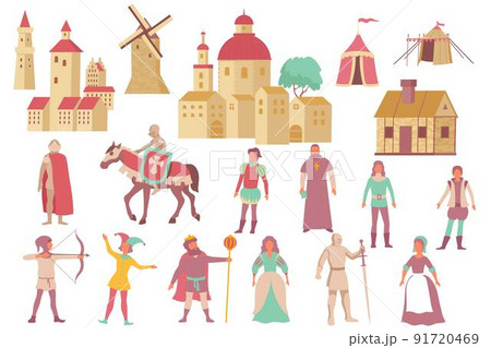 Medieval Kingdom Icons Collection 91720469