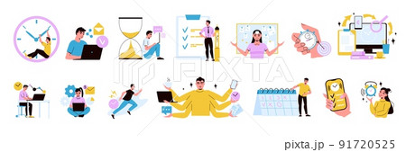 Time Management Flat Set Time Management Flat Set 91720525