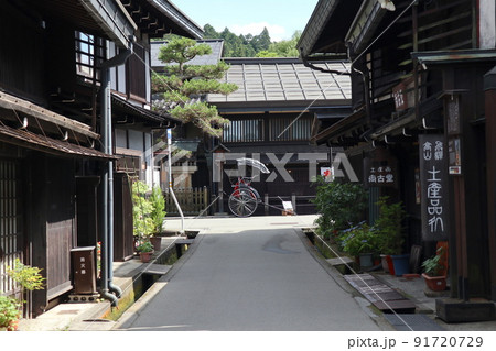 飛騨高山　高山の古い町並 91720729