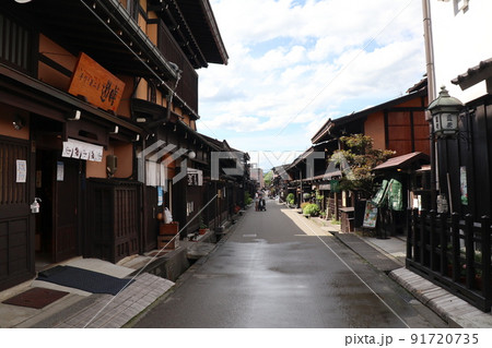 飛騨高山　高山の古い町並 91720735