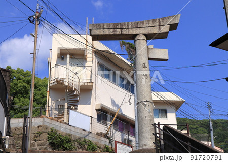 山王神社の一本柱鳥居 91720791