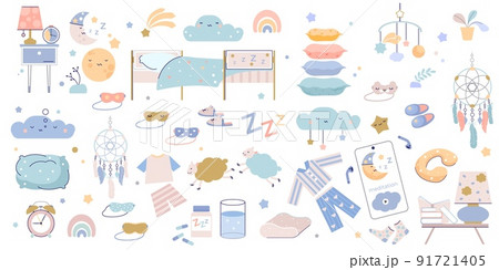 Sleeping Items Flat Set 91721405