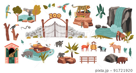 Zoo Animals Set 91721920