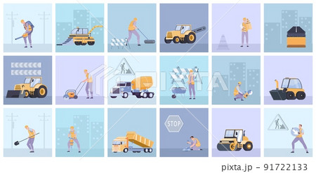 Road Surface Square Set 91722133