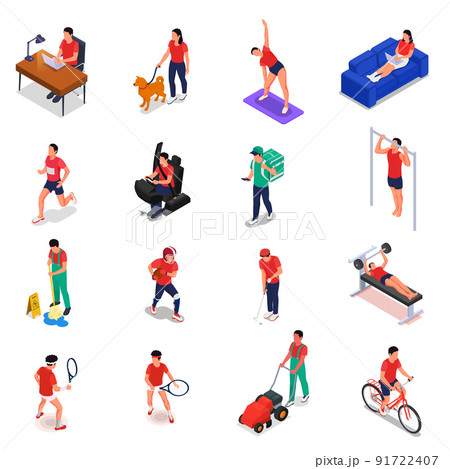 Physical Activity Isometric Set 91722407
