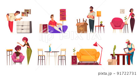 Furniture Store Compositions Set Furniture Store Compositions Set 91722731