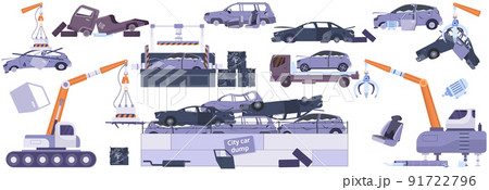 Car Dump Flat Set 91722796