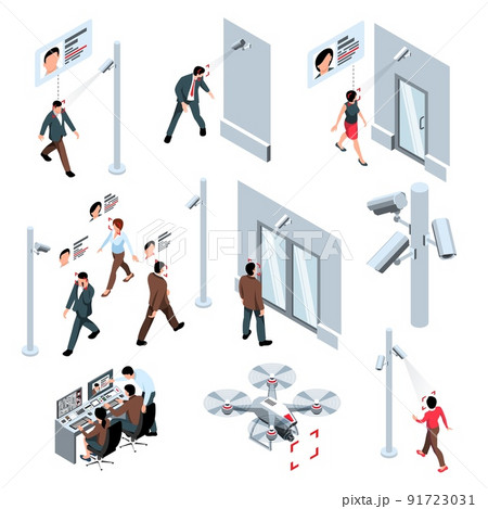Public Security Icon Set 91723031