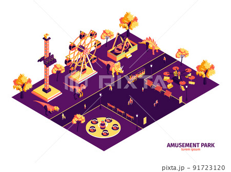 Amusement Park Concept Amusement Park Concept 91723120