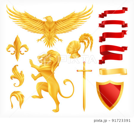 Heraldic Animals Set Heraldic Animals Set 91723391