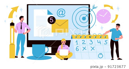 Computer Task Management Composition 91723677