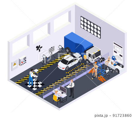 Crash Test Truck Composition 91723860