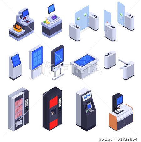 Interfaces Isometric Set 91723904