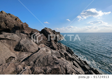 済州島 夏 海 91724913