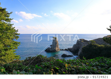済州島 夏 海 91724921