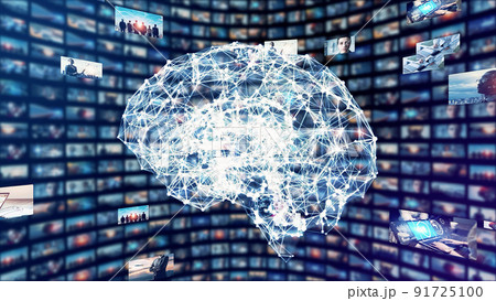 AI 人工知能 画像解析 AI 人工知能 画像解析 91725100
