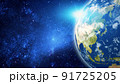 宇宙と地球 91725205