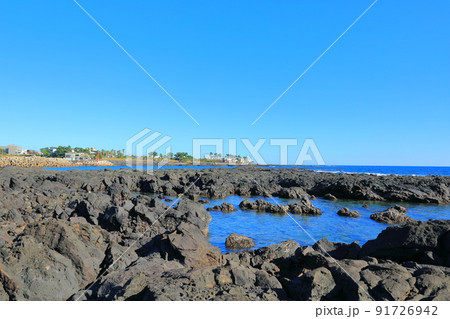 済州島 夏 海 91726942