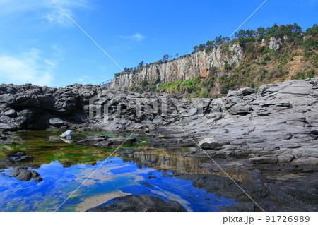 済州島 夏 海 91726989
