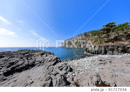 済州島 夏 海 91727036