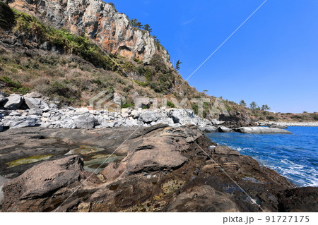 済州島 夏 海 91727175