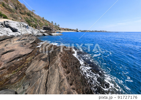 済州島 夏 海 91727176