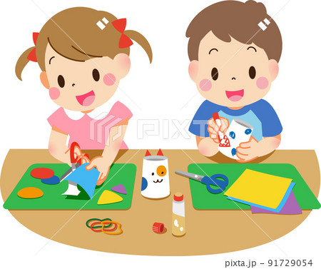 工作する子供たち 91729054