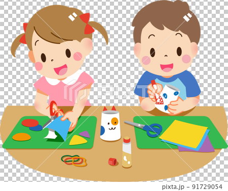 工作する子供たち 91729054