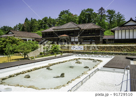 旧吹屋小学校　旧プール　岡山県高梁市 91729510