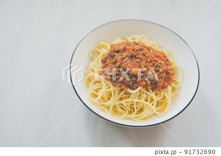 手作りミートソーススパゲティ 手作りミートソーススパゲティ 91732690