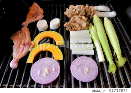 本格グリルでBBQ 91737875