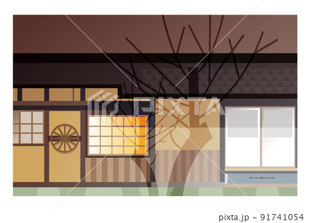 日本の美しい四季を織りなす古民家。 日本家屋の優しい味わいを表現しました。 背景としても壁紙としても 日本の美しい四季を織りなす古民家。 日本家屋の優しい味わいを表現しました。 背景としても壁紙としても 91741054