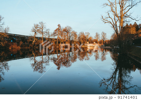 Drei Weihern or three lime trees in St.Gallen, Switzerland Drei Weihern or three lime trees in St.Gallen, Switzerland 91741401
