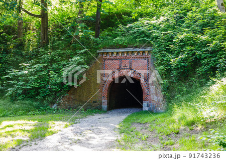 Boyen Fortress. Former Prussian fortress used during WWI and WWII. Gizycko, Poland, 11 June 2022 Boyen Fortress. Former Prussian fortress used during WWI and WWII. Gizycko, Poland, 11 June 2022 91743236