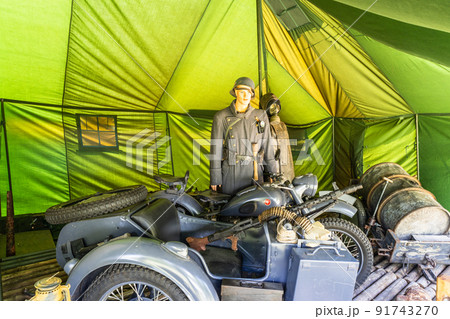 Military history museum of World War II. Ketrzyn, Poland, 11 June 2022 Military history museum of World War II. Ketrzyn, Poland, 11 June 2022 91743270