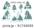 Christmas Winter Landscapes 91746689