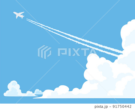 飛行機雲 謎の白煙は「飛行機雲の可能性」 国立天文台が解説「真上に見えること