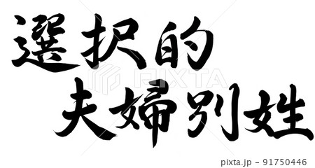 選択的夫婦別姓 91750446