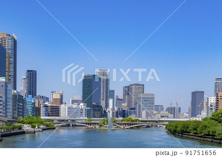 大阪 天満橋 都市風景 大阪 天満橋 都市風景 91751656