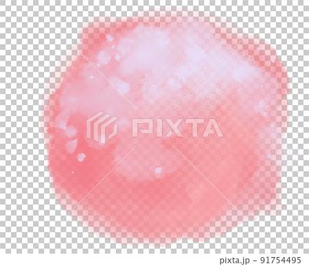 Watercolor paint circle background with white ink spot hilight element Watercolor paint circle background with white ink spot hilight element 91754495