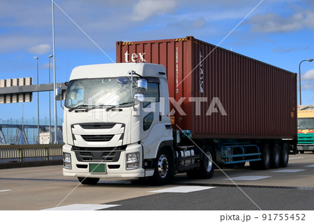 物流トラック　イメージ 91755452
