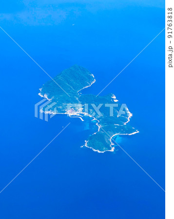 山口県下関市・響灘に浮かぶ蓋井島 山口県下関市・響灘に浮かぶ蓋井島 91763818