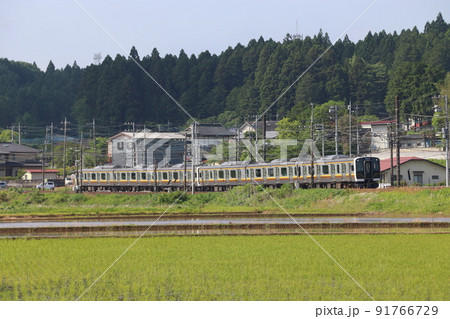 宇都宮線E131系(6両編成:宇都宮⇔黒磯) 宇都宮線E131系(6両編成:宇都宮⇔黒磯) 91766729